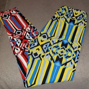 Multi colored legings